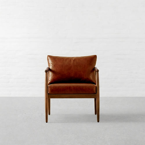 Aarhus Leather Lounge Chair