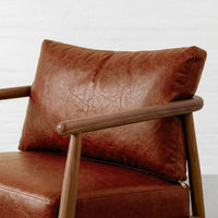 Aarhus Leather Lounge Chair