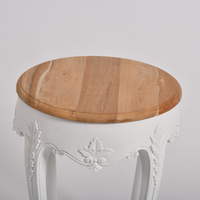 WHITE SIDE TABLE