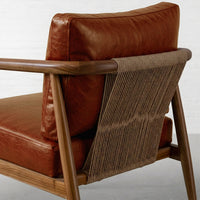 Aarhus Leather Lounge Chair