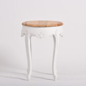 WHITE SIDE TABLE