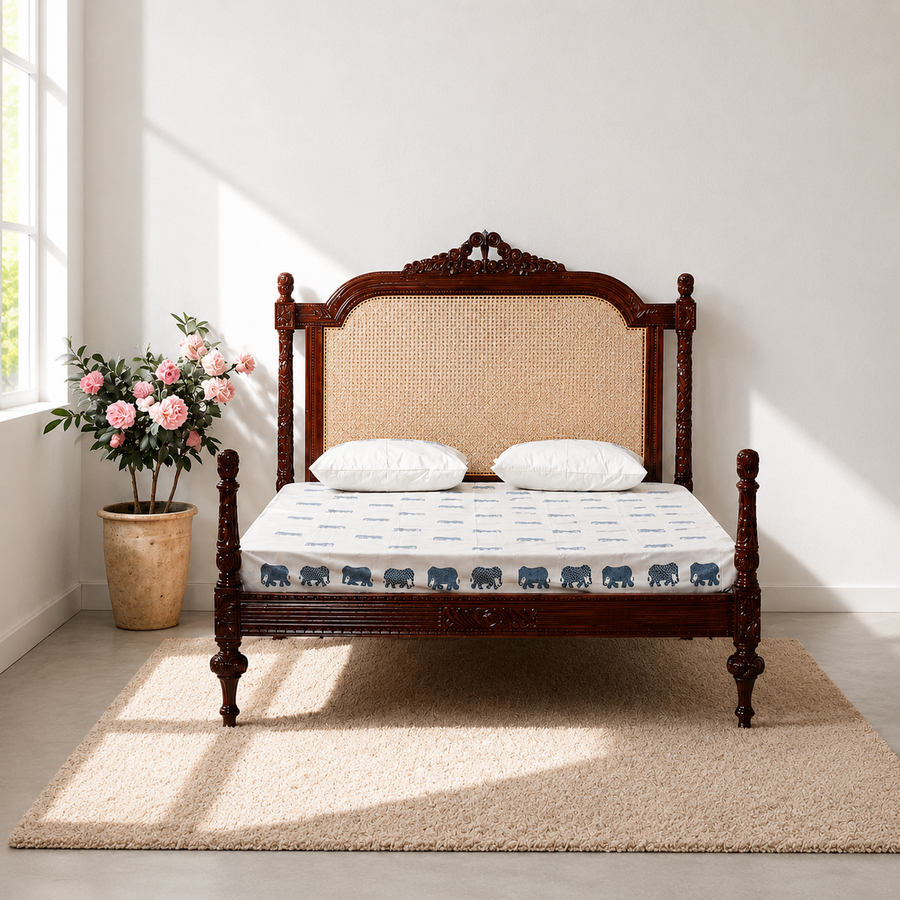Cane bed